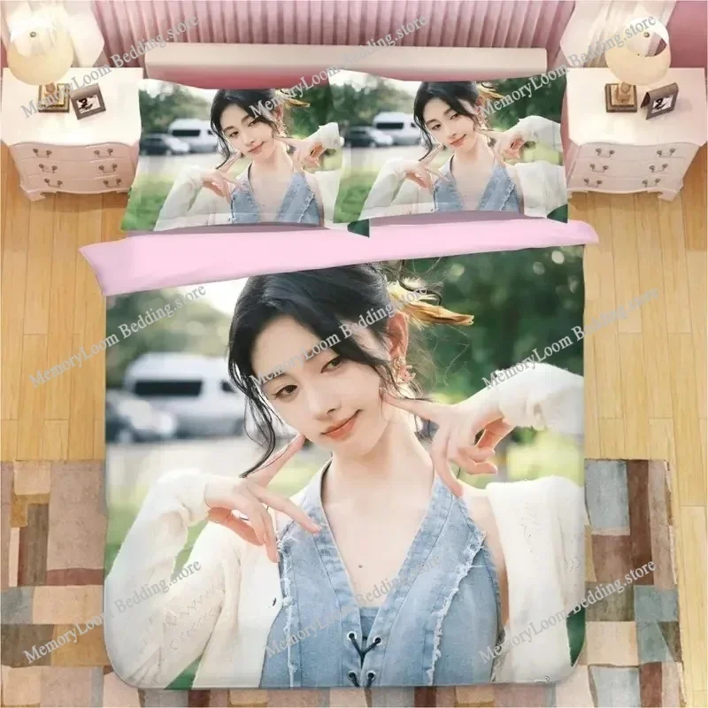 

New Cozy Ju Jingyi Bedding Set Single/Twin/Full/Queen/King Size Adult Kid Bedroom Soft-Touch Duvet Cover 3D Print Bed Sheet Set