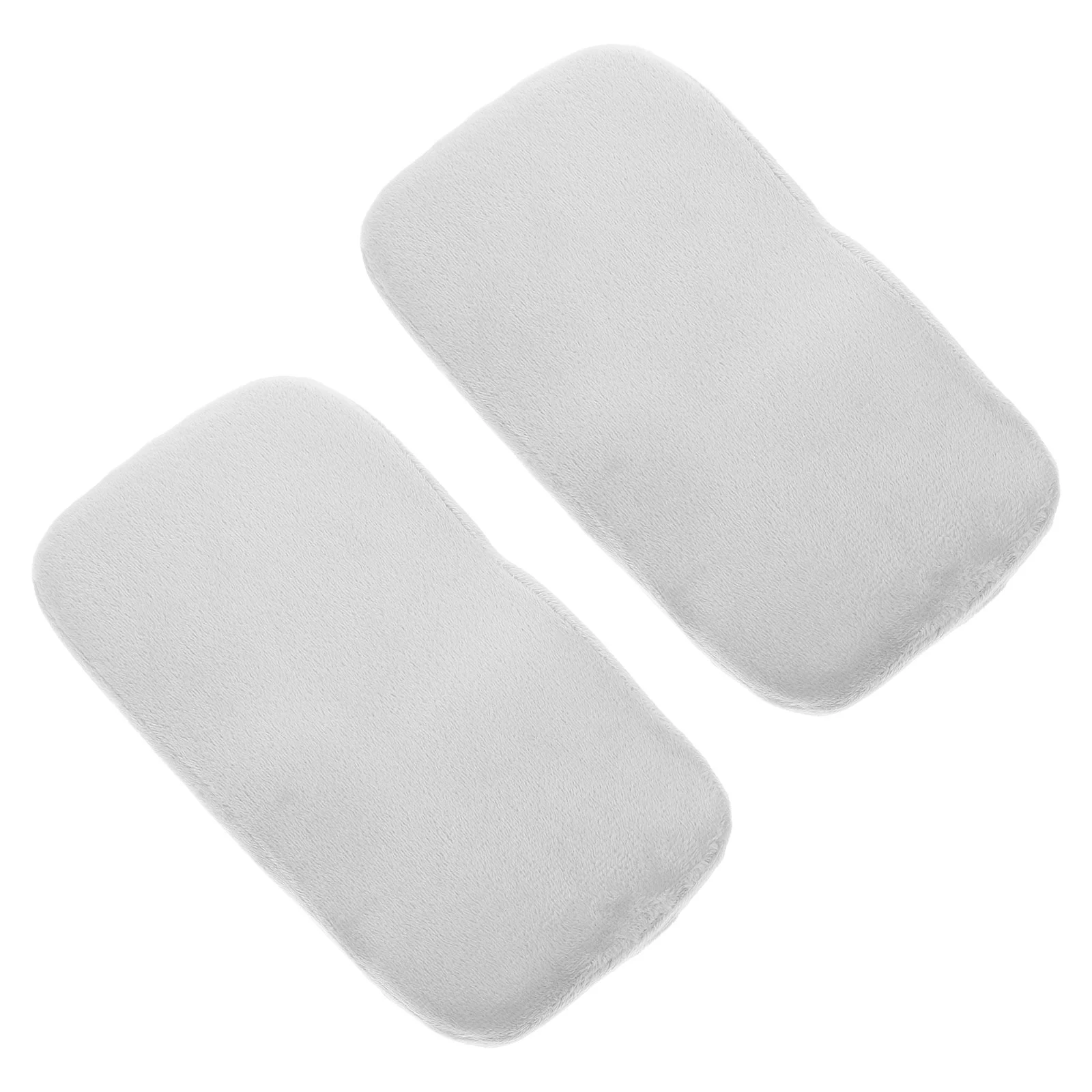 

2 Pcs Office Chair Armrest Gloves Cover Covers Protectors Pad Polyester Wheelchair Cushion Chairs