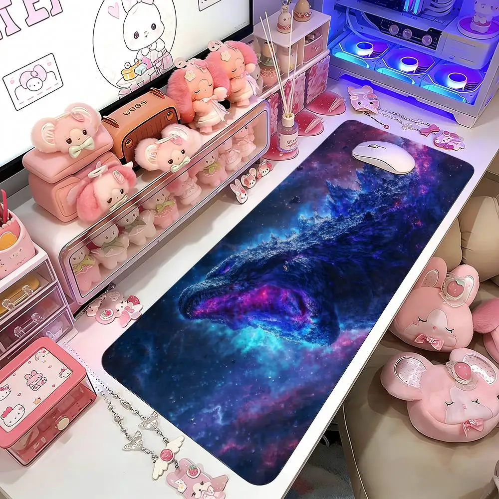 

G-Godzilla Mouse Pad Gaming Deskmat Sakura Mousepad Anime Office Carpet Gamer Keyboard Computer Desks