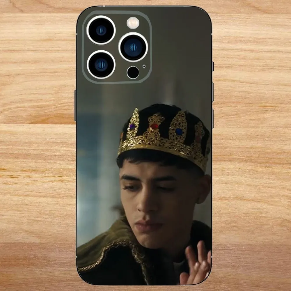 حافظة هاتف C-Cris M-MJ Singer لهاتف iPhone 16,15,14,13,12,11,Mini,Pro,SE,MAX غطاء أبيض غير لامع مقاوم للصدمات