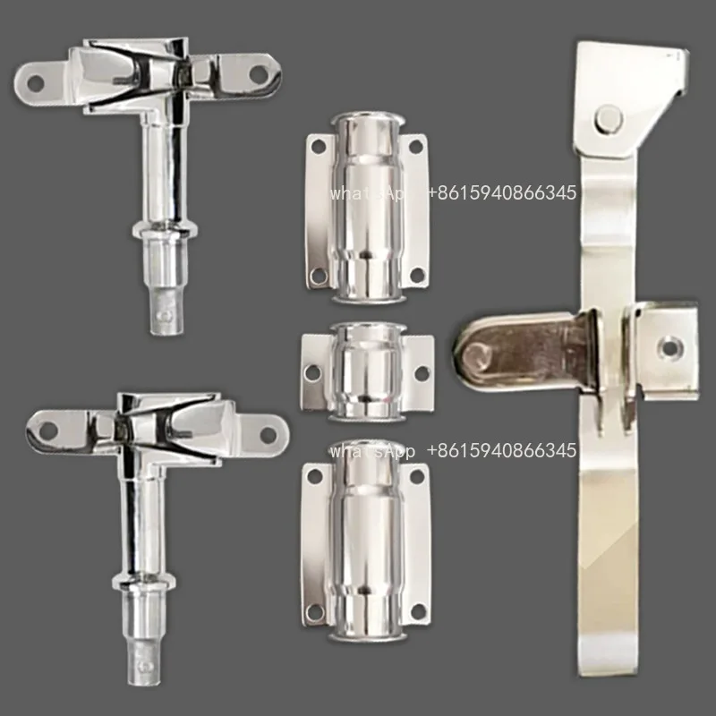 Universal Container Truck Van Refrigerated Truck Car Accessories Door Lock 304 Stainless Steel Hinge Hinge