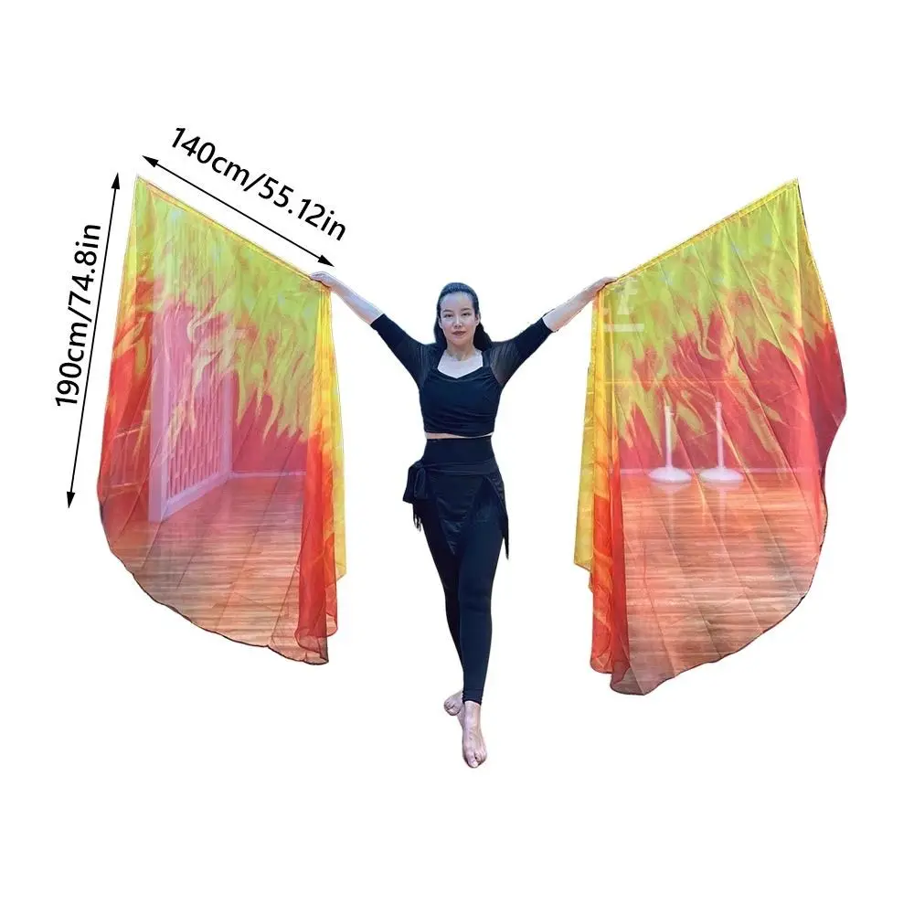 com varas telescópicas acessórios de dança do ventre adereços hastes escaláveis multicoloridas lenços coloridos bandeira portátil leve