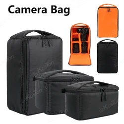 Waterproof DSLR Camera Inserts Bag Portable Inner Partition Padded Protector Bag Super Thick Drop-Proof Liner Inserts Handbag