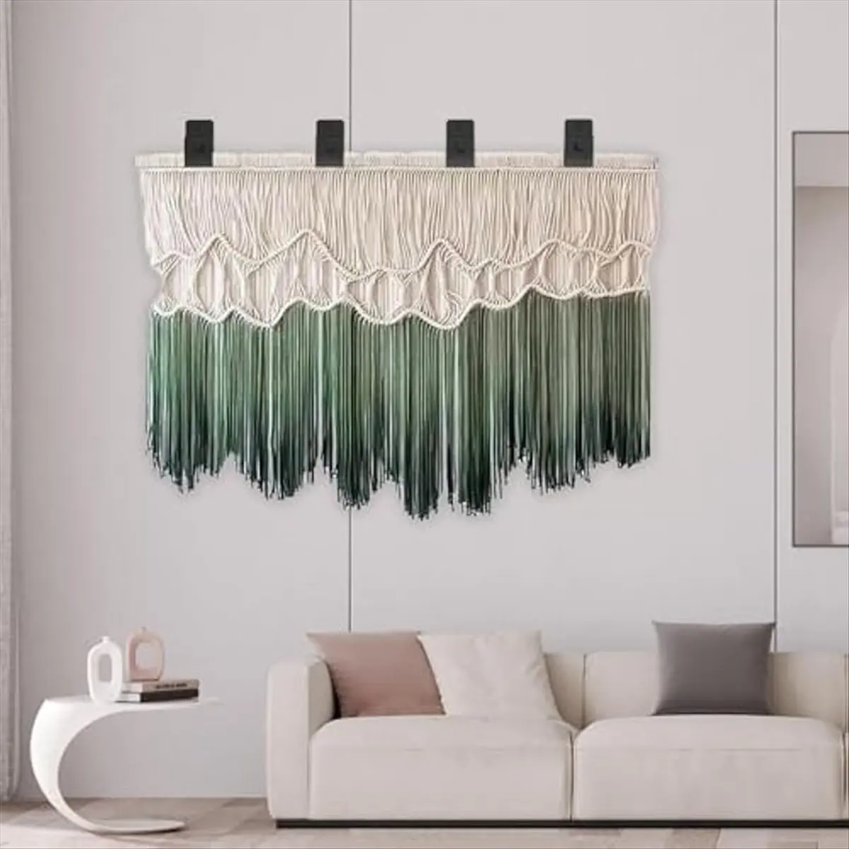 A75K Quilt Display Wall Hanger Metal Quilt Display Clips Indoor Wall Decoration Showcase Artwork Hangers Quilt Hanging Clips