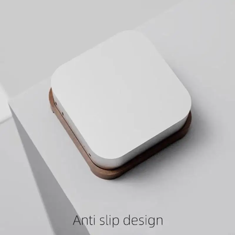 Supporto da supporto in legno elegante E74D per supporto per laptop minimo che migliora raffreddamento e resistenza che