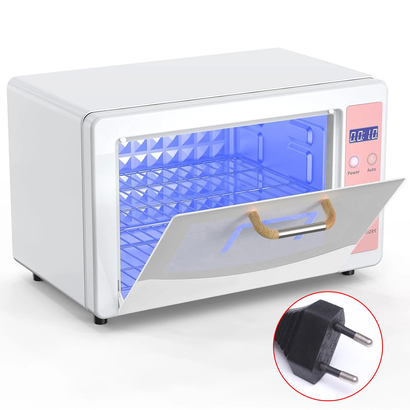 

Cleaning for Esthetician, 10L Large Cleaning for Nail Tools, Multi-Functional Nail Cleaner Box, Large Capacity Cleaning Cabinet