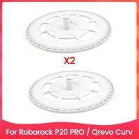 ABKP-2PCS Mop Cloth Holder For Roborock P20 PRO / Qrevo Curv Robot Vacuum Cleaner Replaceable Spare Parts Mop Pad Stand