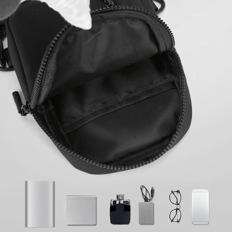 

Водонепроницаемая нагрудная сумка-оксфорд для мужчин и женщин, сумка через плечо на ремне, уличная сумка для бега, езды на велосипеде, дорожная сумка для телефона