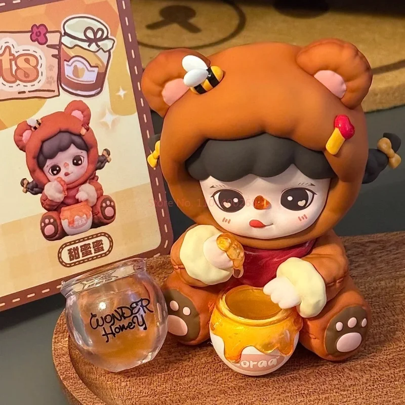 Genuine New Arrival Baby Zoraa Cuteness Is Justice Series Blind Box Kawaii Figurines Collection Desktop Ornament Fashion Gifts