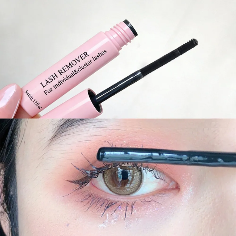 Removedor de pegamento para pestañas DIY, eliminador de pegamento para pestañas y rímel, limpieza profunda suave, disolución rápida de residuos, Gel de maquillaje no irritante