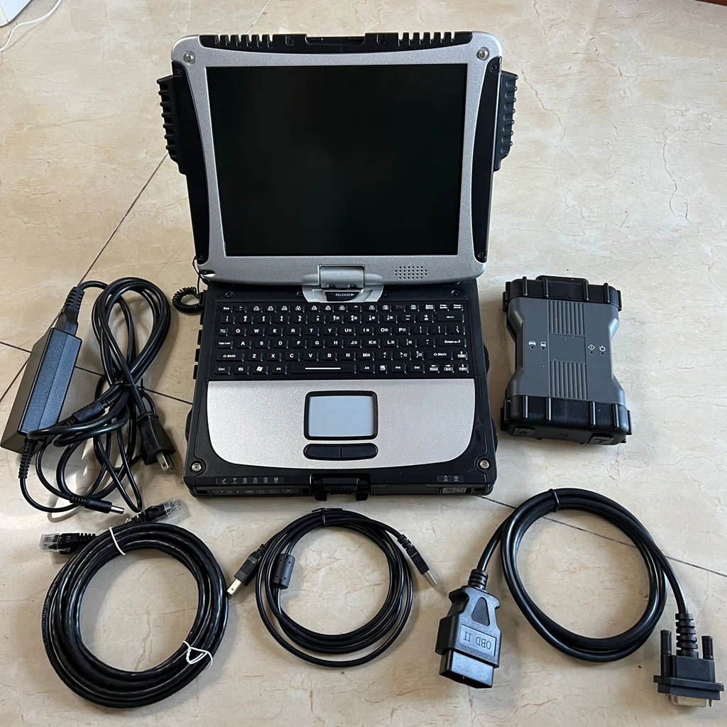 2024 12 DOIP MB Star C6 support CAN BUS with software SSD C6 WIFI Multiplexer vci Diagnosis Tool SD Connect Plus CF-19 Laptop 4G