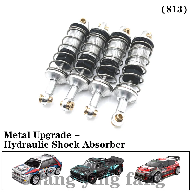 MJX Hyper Go 14301 14302 14303 RC coche copa de dirección de Metal juego de brazo oscilante superior e inferior soporte de torre de choque cuerpo post piezas de mejora
