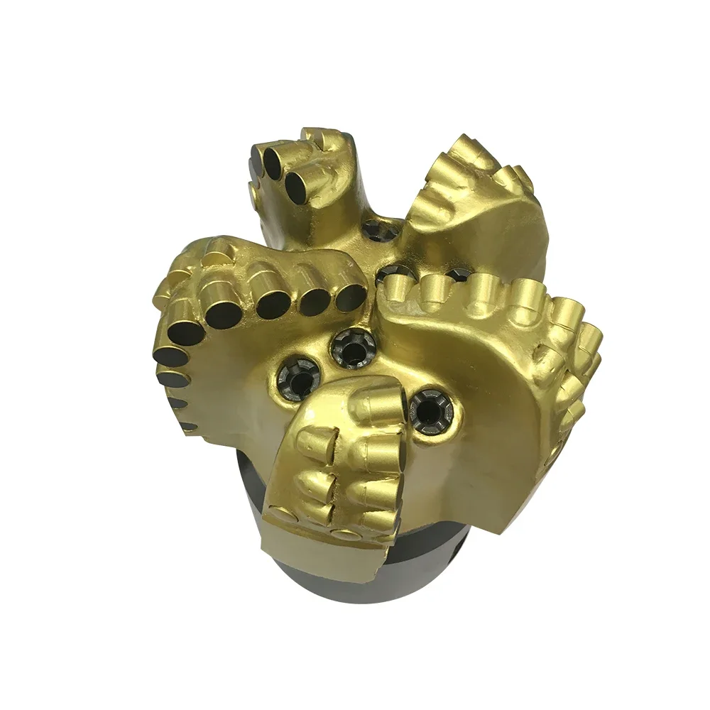 127mm and 130mm 5wing  PDC drill bit hard grey rock drill bit geothermal drilling
