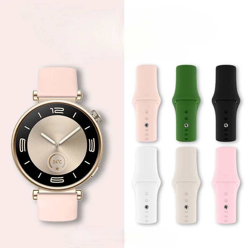 Applicable to HuaweiGT7Silicone Strap HUAWEI WATCH GT6 Smartwatch strap18mmUniversal