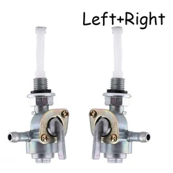 2PCS Left Right Motorcycle Atv Valve Tap Petcock Generator Gas Tank Fuel Switch