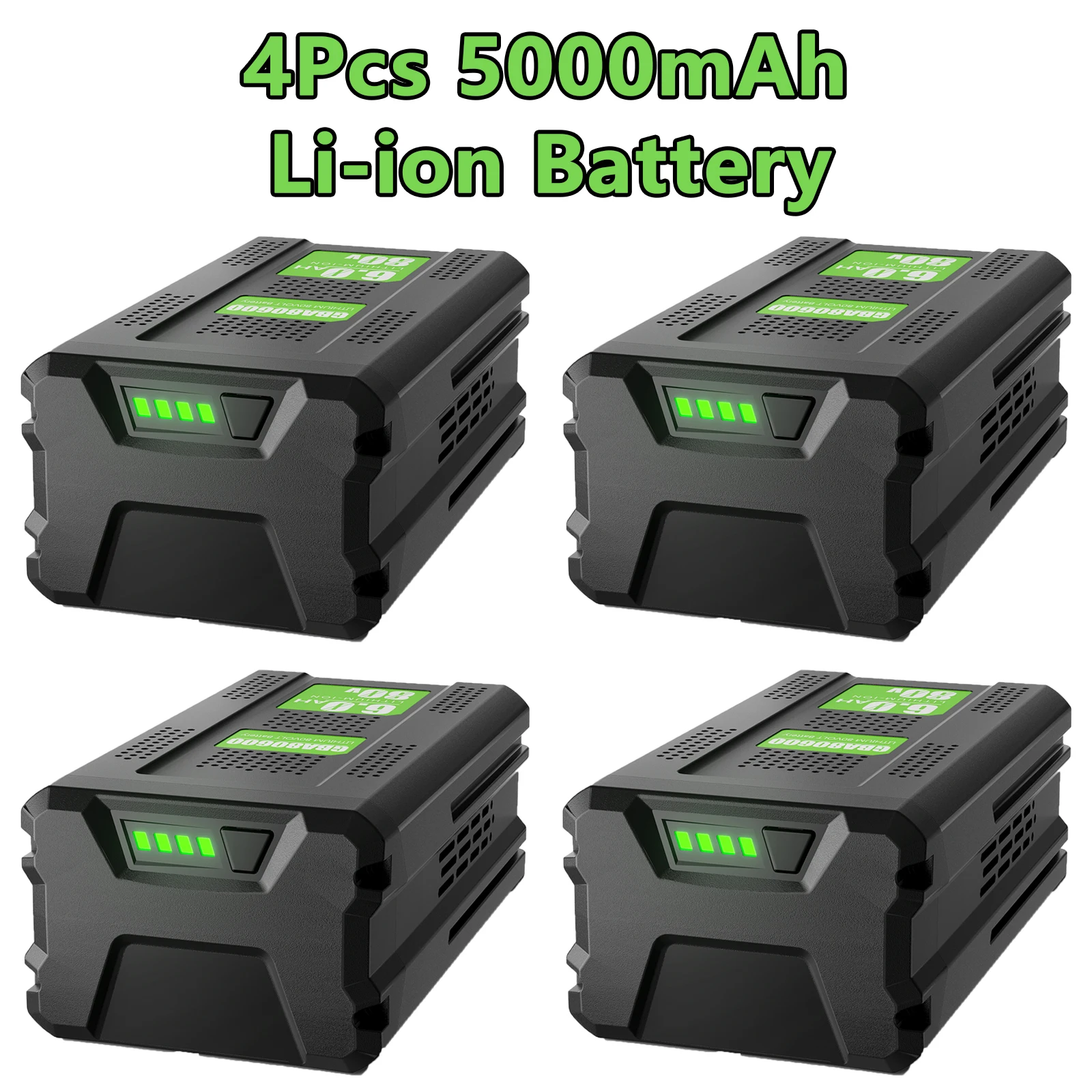 Voor Greenworks GBA GBA80600 80V 6000mAh Vervangende Batterij Compatibel Voor GBA80200 80V Snoerloos Power Tool Oplaadbare Batterij