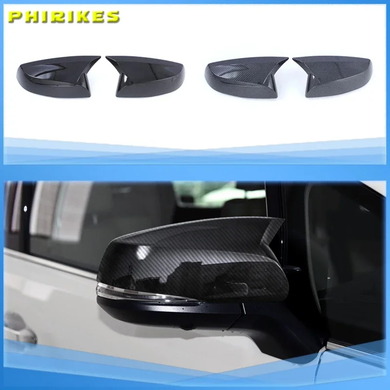 

For Alphard&vellfire 2015 2021 Car Rearview mirror cover Factory wholesale Car accessories ABS Car Accessories