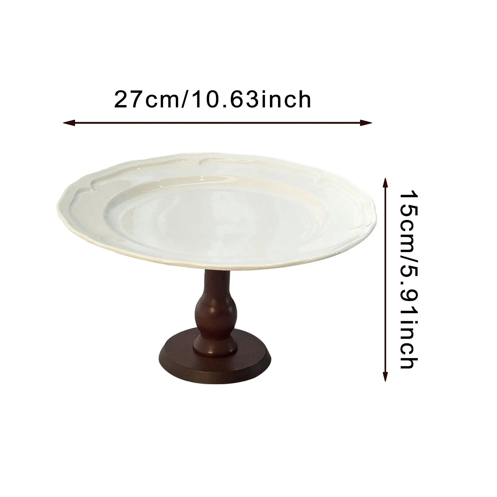 Cake Stand Convenient Cupcake Serving Tray for Study Room Wedding Home Use
