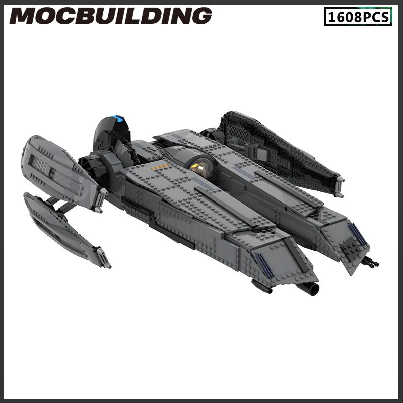 The Rogue Shadow Moc Building Blocks Movie Scene Technology Bricks Force Unleashed Model Toys Birthday Gift Playsets Collection