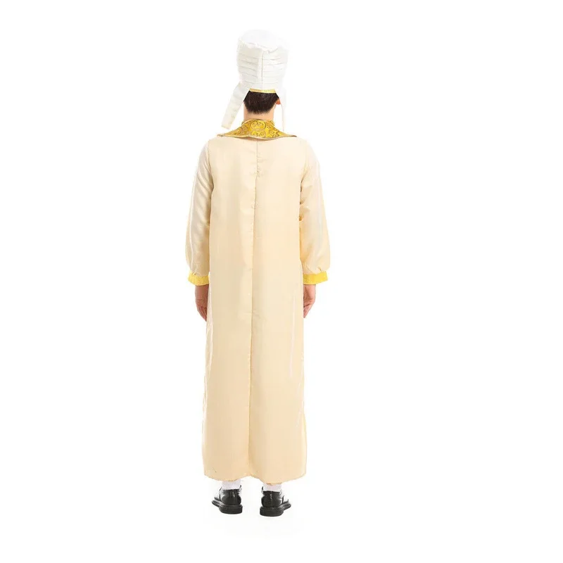 Costume de Cosplay du Prince Aladdin Lamp, Tenue d'Halloween pour Adulte
