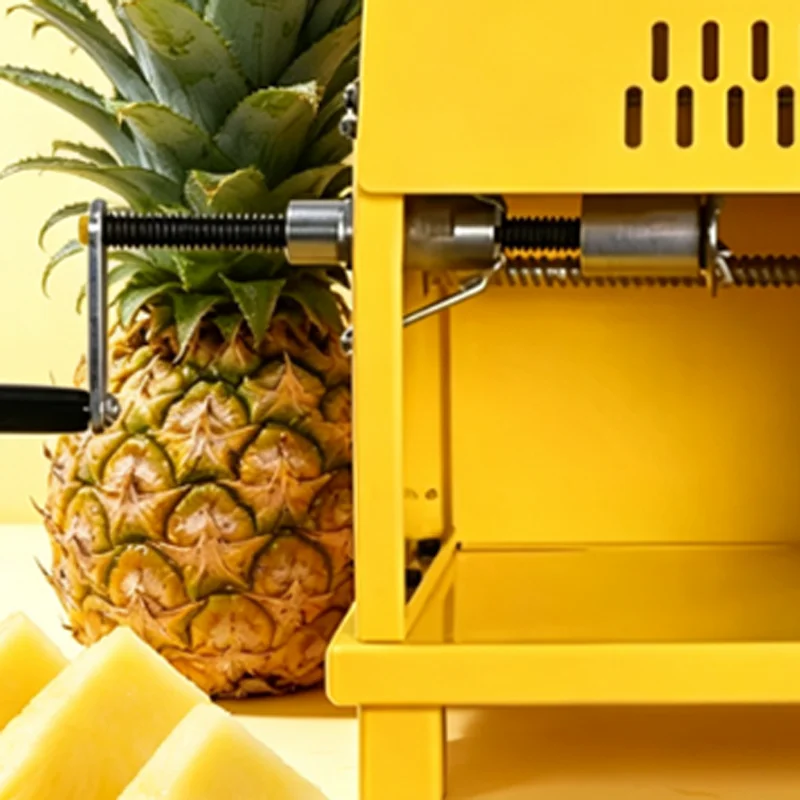 Stainless Steel Manual Pineapple Peeler Commercial Multifunctional Fruit Pineapple Cutting Machine