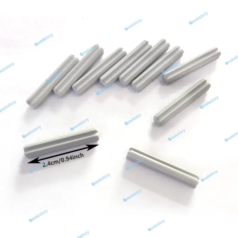 10 peças/50 peças/100 peças 4519 tecnologia de eixo cruzado peças de blocos de construção no. 3 eixos cruzados montagem de tijolos MOC acessórios de brinquedos DIY