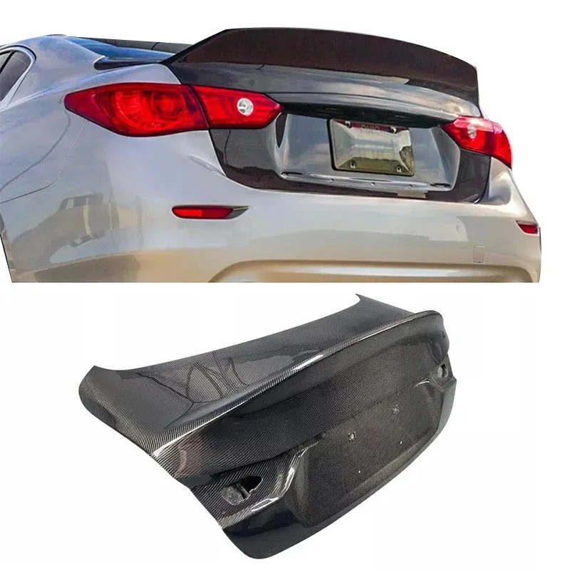Brilliant Quality CSL Style Carbon Fiber Rear Trunk for Infiniti Q50 14-17 2018+
