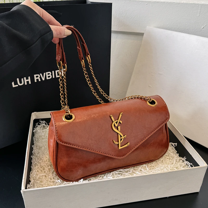 Элегантная классическая женская сумка-тоут, кожаная сумка через плечо для женщин известного роскошного бренда