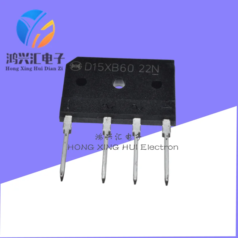 New/Original D15XB60 Direct Plug DIP4 Induction Rectifier Bridge 15A600V