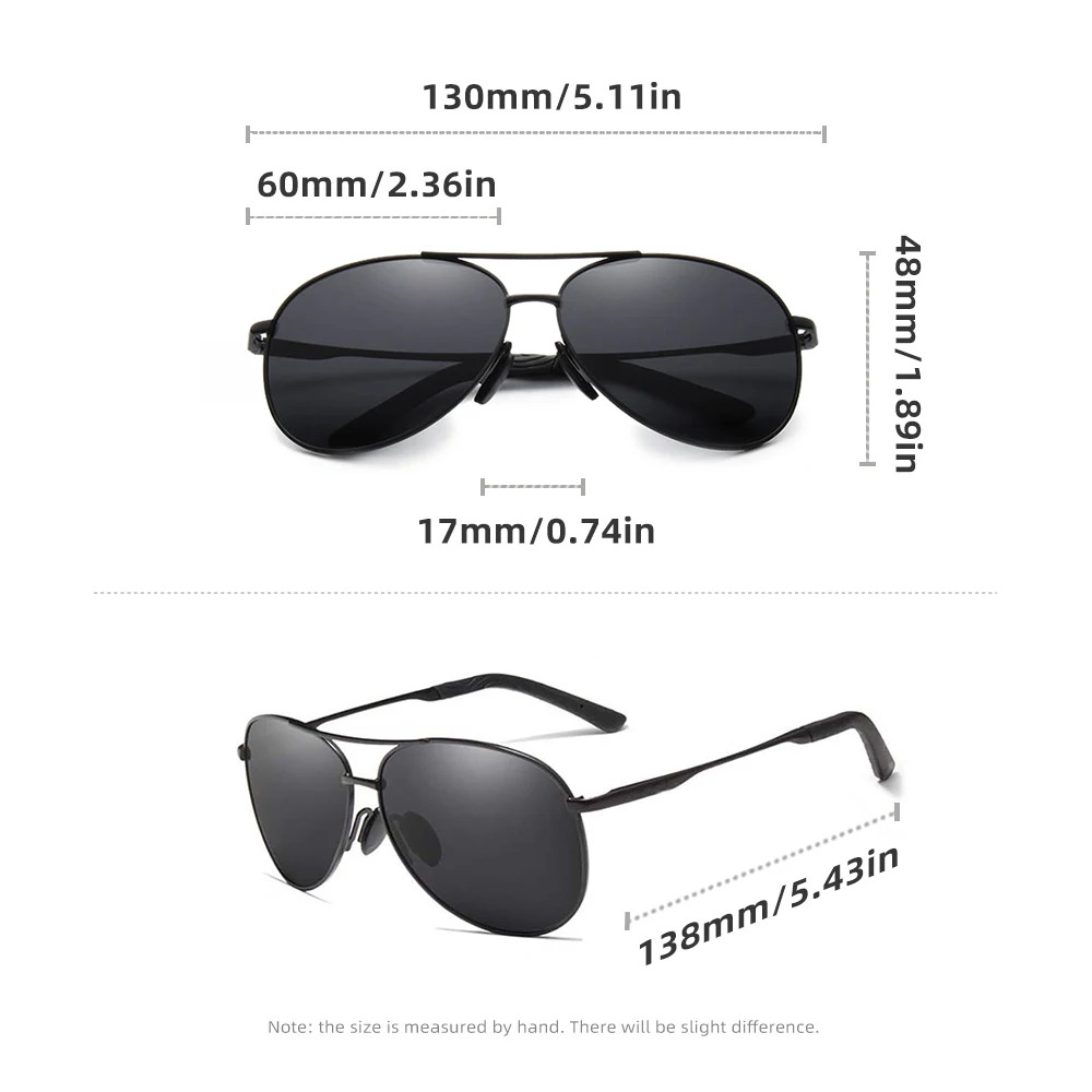 Men Classic Alloy Polarized Sunglasses Men Pilot Sunglasses For Driving Shades Reduce UltravioletRay UV400