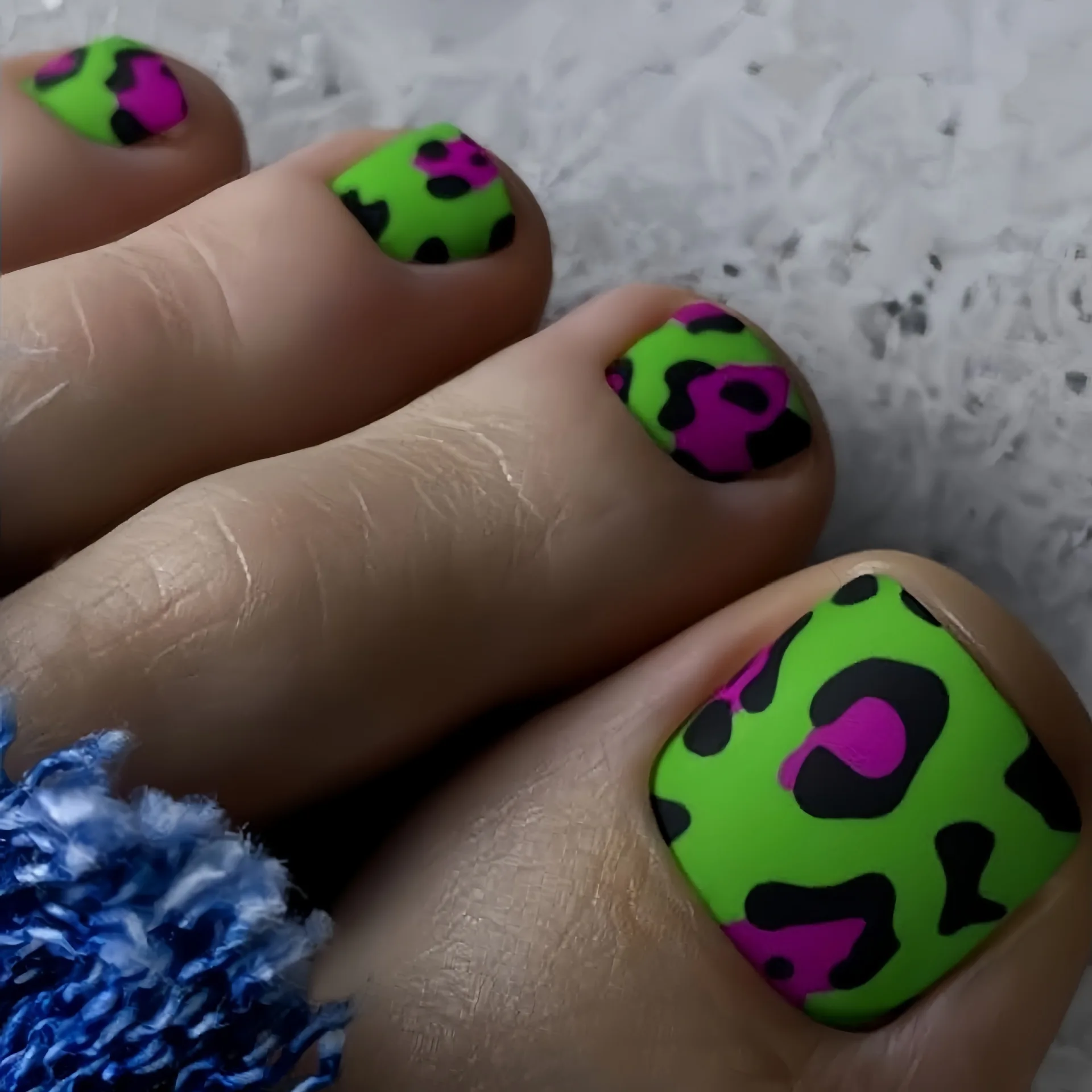 24 Uds. De uñas postizas con estampado de leopardo, especias para niñas, puntas de uñas postizas dulces y frescas para verano, uñas postizas reutilizables para mujeres