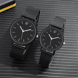 Couple Watches For Lovers Fashion Quartz Watches Men Women Waterproof Splash Resistant Wristwatch Lovers Watches