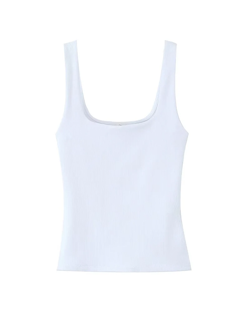 TFMLN المرأة ساحة الرقبة حبال الأعلى أكمام الصيف الصلبة واسعة حزام عارضة الأساسية تي شيرت قبالة الكتف مثير عارية الذراعين تانك الأعلى