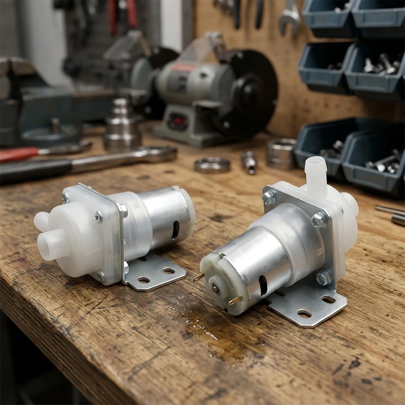General Replacement Pump 12V DC Water Pump Smooth Flow Operation Space-saving Design for Easy To Install Water Pump
