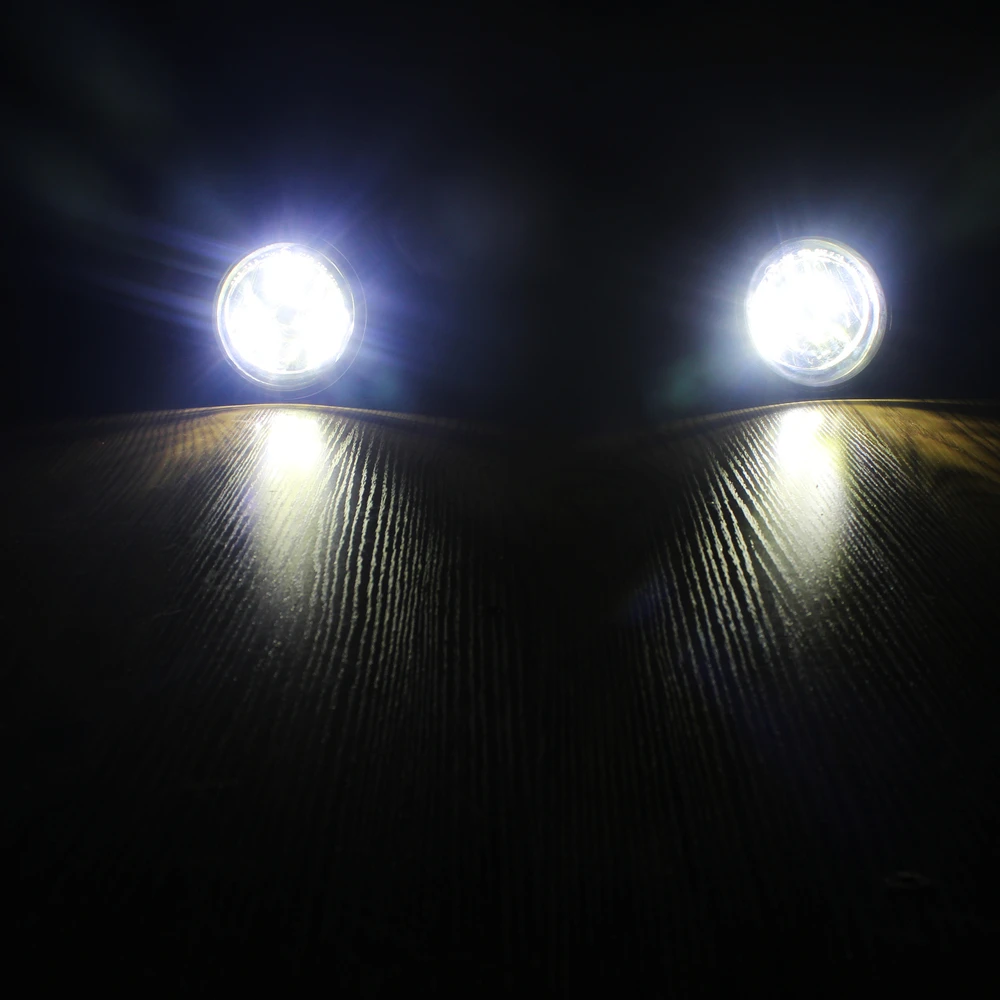 Car Lights For BMW 3 Series E46 M3 Coupe 2000 2001 2002 2003 2004 2005 2006 Car Front LED Fog Light Lamp With 9006 Bulbs