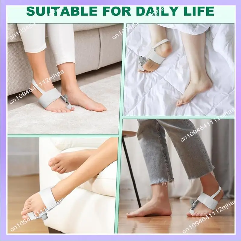 N83R الورم مصحح الورم مصحح للنساء اصبع القدم الكبير قابل للتعديل الورم مصحح القدم اليمنى