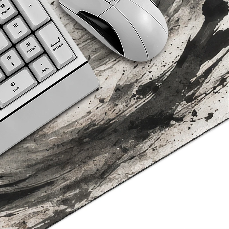 Mouse Pad Gaming Ink Black Dragon printon demand Large Home Mousepad XXL Mouse Mat Soft Office Non-Slip PC Mice Pad Mouse Mats