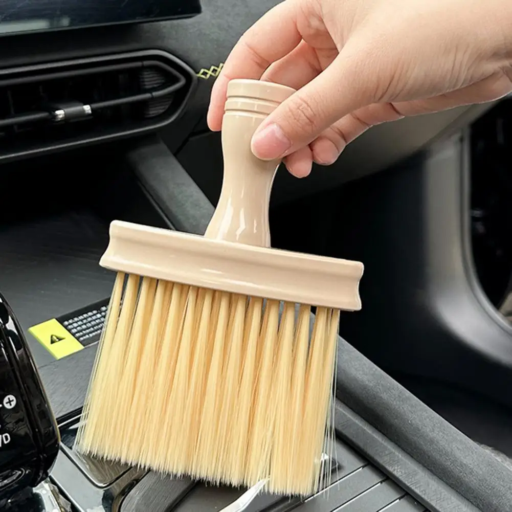 

Car Dusting Brush Auto Detailing Brush Soft Bristle Car Detailing Brushes with Anti-slip Handle for Multifunctional Auto Tool