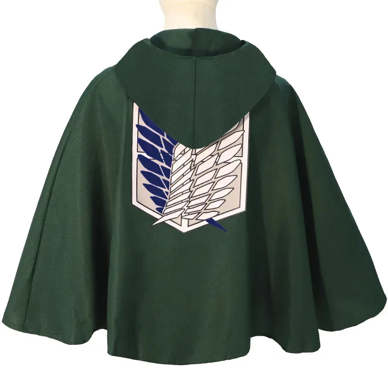 ♥   2025 novo anime ataque em titã wearable shingeki no kyojin unissex adulto asas da liberdade scout capa cosplay hoo ★ ☆ ly99