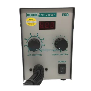 Einstellbare LED -Display -Schweißstation, Nacharbeit, heiße Heißluftpistole, Schweißstation, Helical Wind, 957DW, 400W, 220 V 12 Hauptverkäufe überarbeiten schnell - №8
