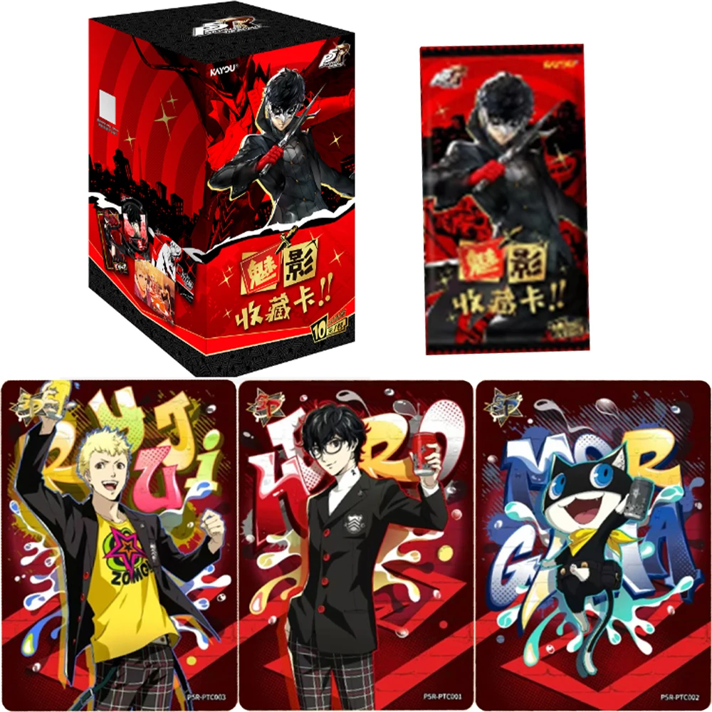 KAYOU Genuine Persona Card 5 Royal Phantom Series Game Producer's Signature Card Anime Collectible Card Toys Gifts