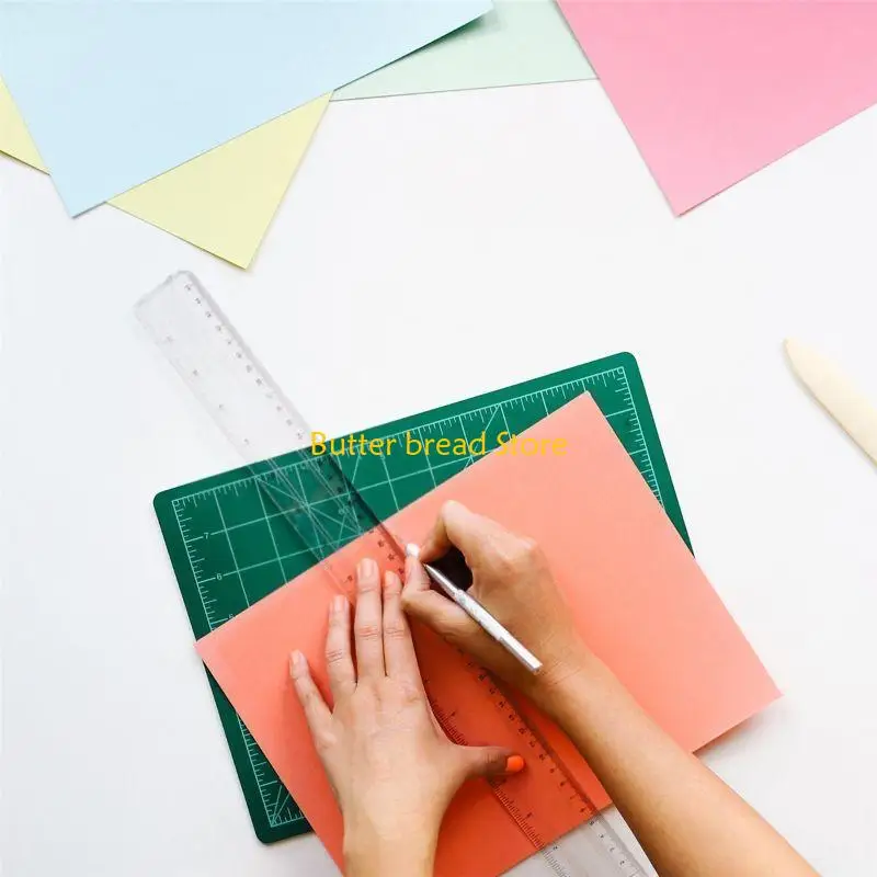 W89C 2Pieces Straight Ruler Measuring 0-30cm Straight Rulers