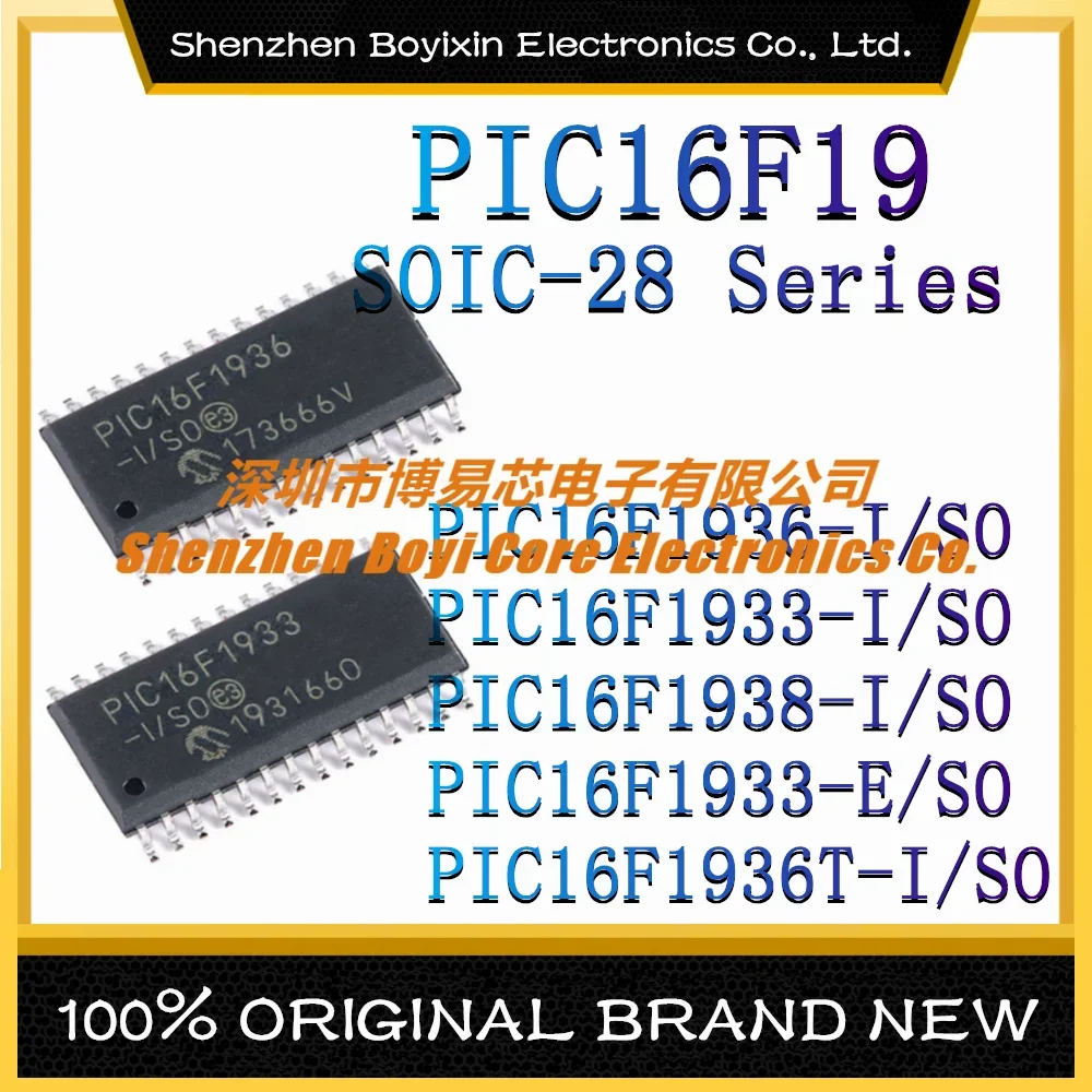 

PIC16F1936-I/SO PIC16F1933-I PIC16F1938-I PIC16F1933-E PIC16F1936T-I SOIC-28 New Original Genuine