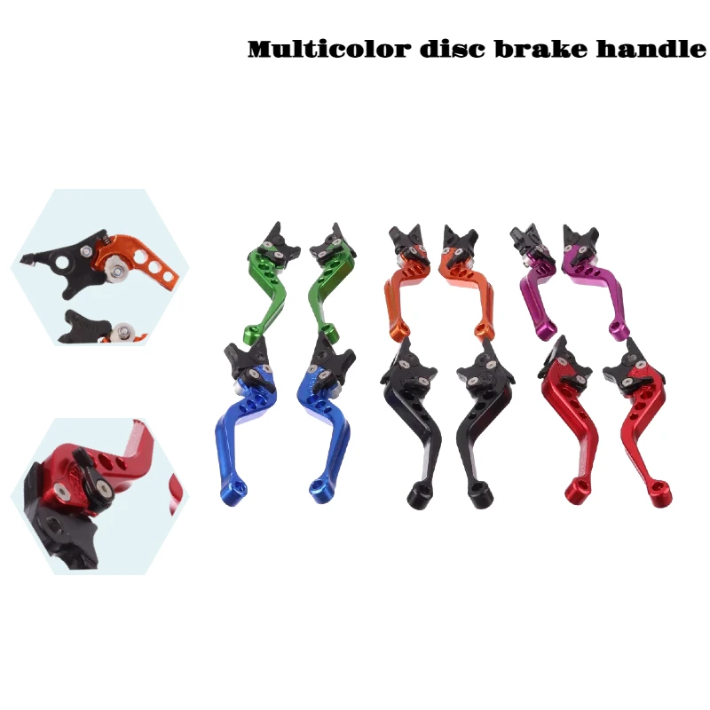 Motorrad-Bremshebel Motorrad-Modifikation CNC-Kupplungs-Trommelbremshebel Verstellbarer Lenker-Satz für CG125