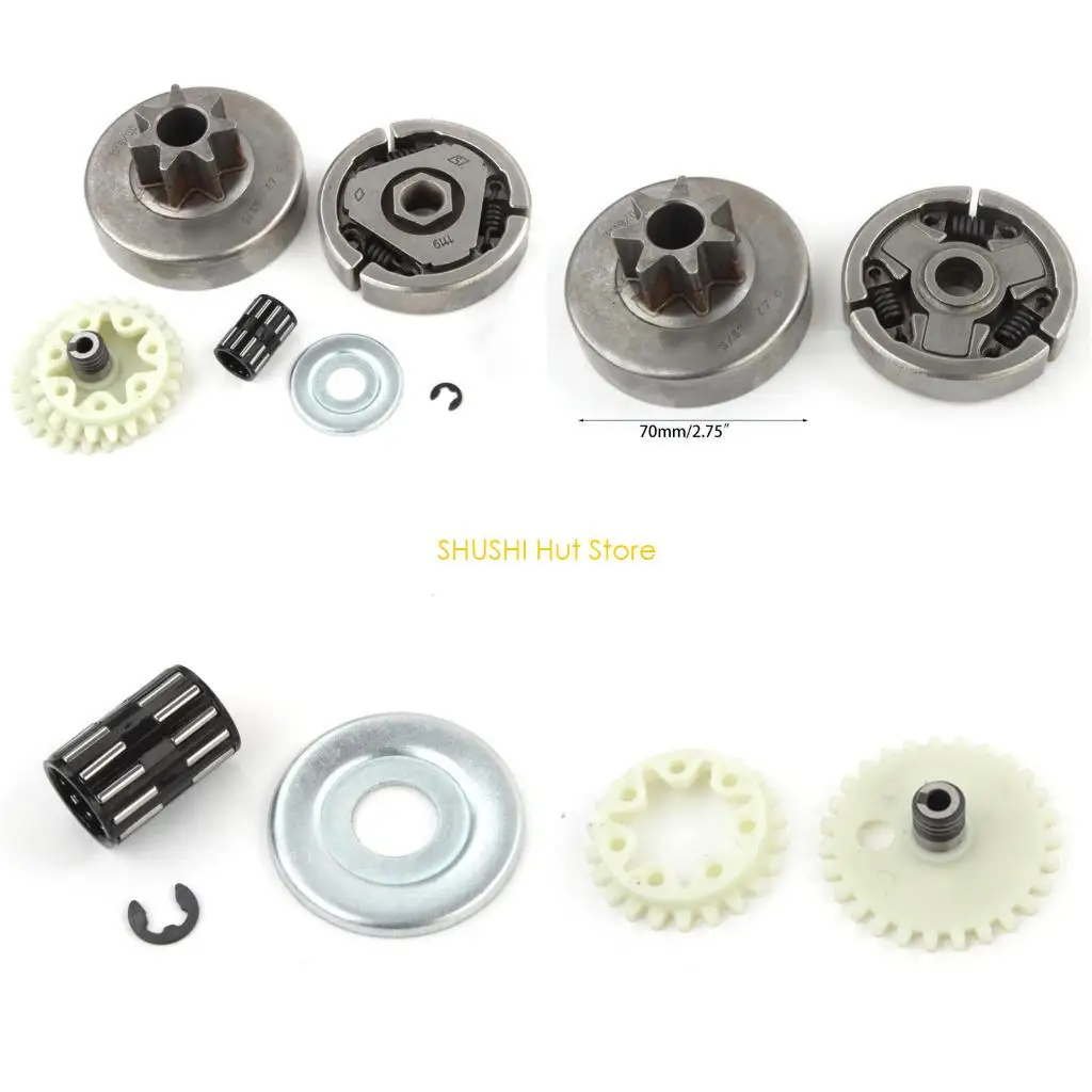 

Барабан сцепления и звездочка для комплекта обода, подходящего для бензопилы MS380 MS381 с игольчатым подшипником, ремонтный с