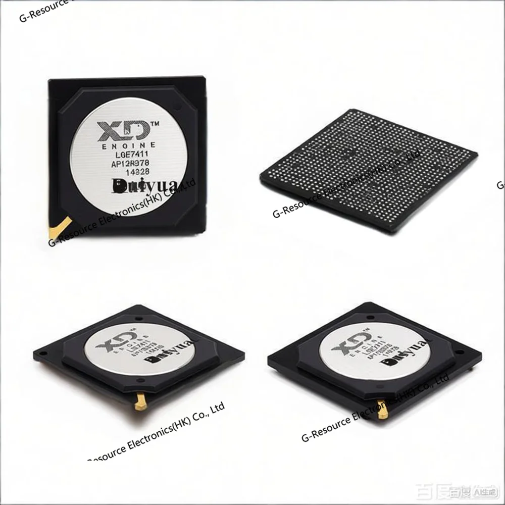 (1pcs) LGE7411  BGA LCD TV decoder chip IC, original LG7411 electronic repair components High quality