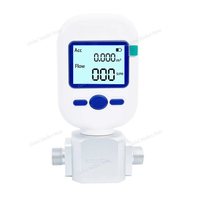 

Gas flowmeters: Compressed air MF5706,MF5708,MF5712, high-precision flow meters for oxygen and nitrogen, digital display meters