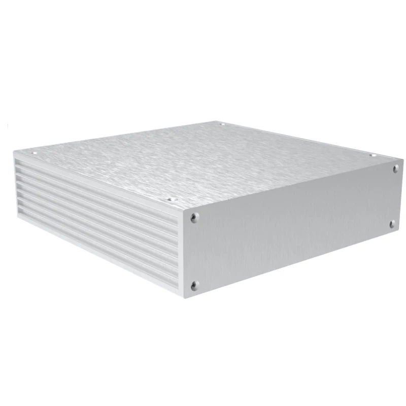 Hezhi Audio 256*68*259mm All aluminum Preamplifier enclosure DAC case Power mplifier chassis