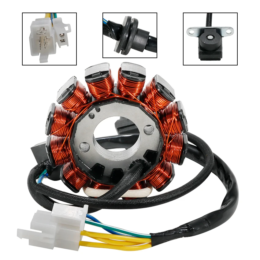 Motorcycle Ignition Magneto Stator Coil For Kymco Agility 125 Carry CBS Euro 4 150 R16+ City Plus 200 City OEM:31120-LGS6-E10