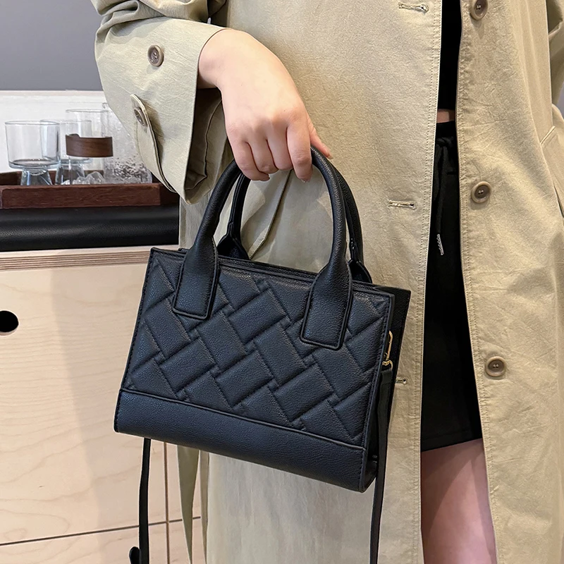 Women's K-G Colorful Splicing Chain Bag Shoulder Bag Fashion Ladies Zip Small Square Bag Crossbody Bag